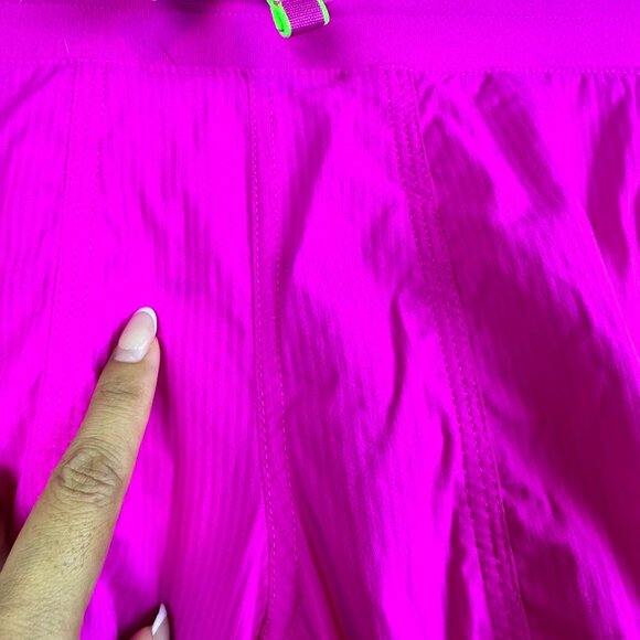 Ivivva by Lululemon Girl Size 14 Hot Pink Scrunched Pants Capri Athleisure Dance - Picture 7 of 13